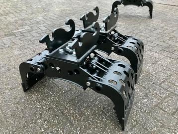 Sorteergrijper | tegelriek | vlakraam cw00 cw05 | minigraver beschikbaar voor biedingen