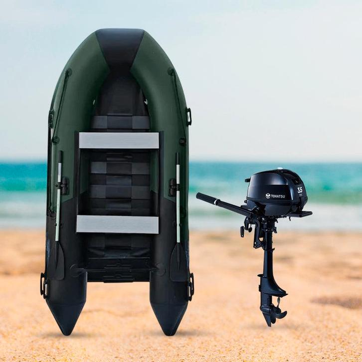 Rubberboot - 280 Boten Combi Deal - Tohatsu 3.5 PK, Watersport en Boten, Rubberboten, Nieuw, Overige materialen, Ophalen of Verzenden