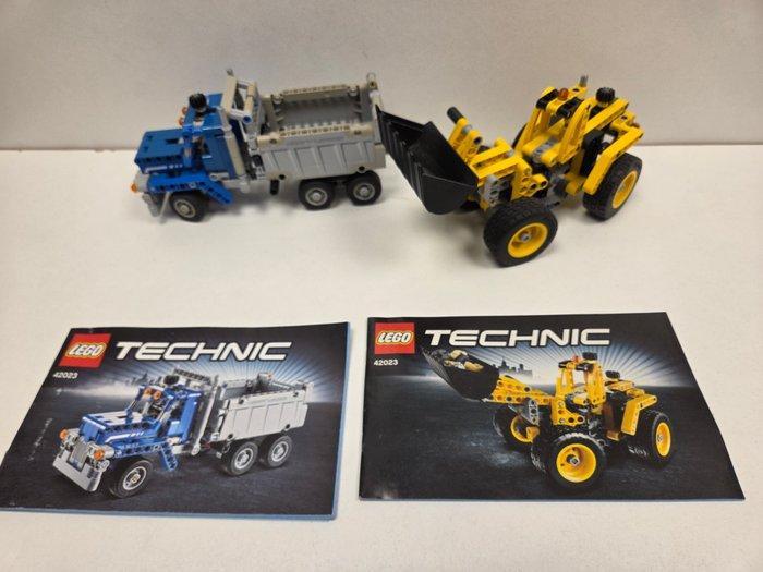 Lego Set - Technic - LEGO Technic Bouwploeg - 42023, Kinderen en Baby's, Speelgoed | Duplo en Lego