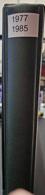 België 1977/1985 - Safe LX album met blokken en zegels uit, Gestempeld