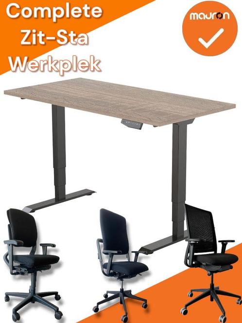 Complete Zit-Sta Werkplek - Zelf samenstellen, Zakelijke goederen, Kantoor en Winkelinrichting | Kantoormeubilair en Inrichting