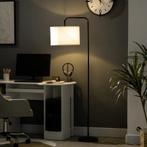 TRUUSK Staande Lamp Zwart Metaal - Inclusief Lampenkap - 180, Huis en Inrichting, Lampen | Hanglampen, Verzenden, Nieuw