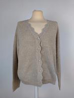 Vila Natural Glitter Knit Cardigan, Kleding | Dames, Truien en Vesten, Verzenden, Nieuw