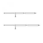 Campking luifelstokkenset Sunsation 25 mm Prem., Caravans en Kamperen, Tentaccessoires, Ophalen of Verzenden, Nieuw