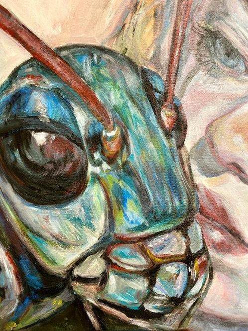 Anna Dart - Animal Instinct 45, Antiek en Kunst, Kunst | Schilderijen | Modern
