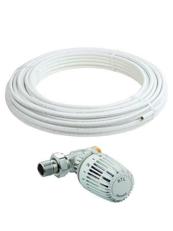 4 tot 5 m2 vloerverwarming met rtl ventiel en 80 mtr alu pex, Doe-het-zelf en Verbouw, Verwarming en Radiatoren, Overige typen