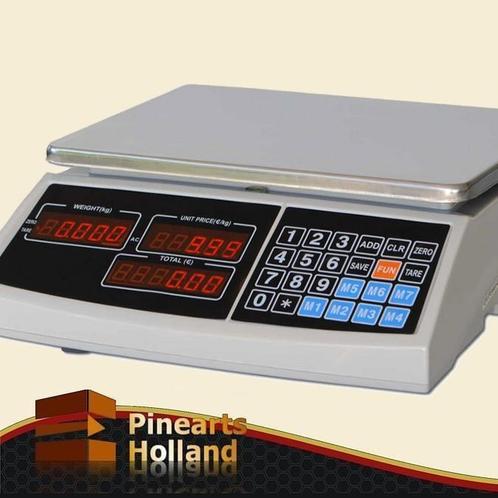 Prijsberekenende LED Winkelweegschaal 6kg x 2g, Witgoed en Apparatuur, Weegschalen, 1 tot 500 gram, Winkelweegschaal, Nieuw, Digitaal