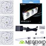 Lian Li UNI FAN TL Series 120mm 3-Pack White, Computers en Software, Computerkoelers, Verzenden, Nieuw