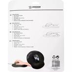Benson Ergonomische muismat XL - zwart - 20.2x24 cm - ant..., Ophalen of Verzenden, Nieuw