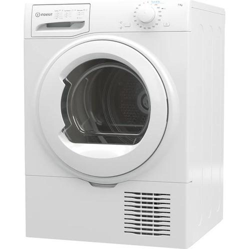Indesit I2d71wee Condensdroger 7kg, Witgoed en Apparatuur, Wasdrogers, Zo goed als nieuw, Voorlader, 85 tot 90 cm, Ophalen of Verzenden