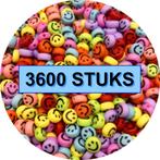 Fako Bijoux® - Emoji / Smiley Kralen Bulk - Acryl - 7mm -, Hobby en Vrije tijd, Kralen en Sieraden maken, Verzenden, Nieuw