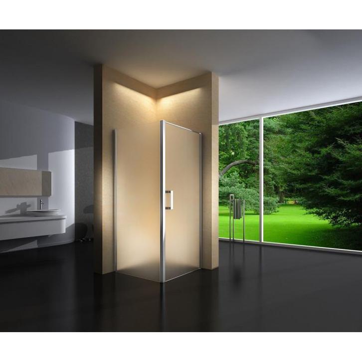 Douchecabine 90X90 Vierkant Ida- Mat Glas (Douchecabines), Doe-het-zelf en Verbouw, Sanitair, Nieuw, Ophalen of Verzenden