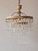 Large Hollywood Regency - 1960s - Plafondlamp - Messing en, Antiek en Kunst