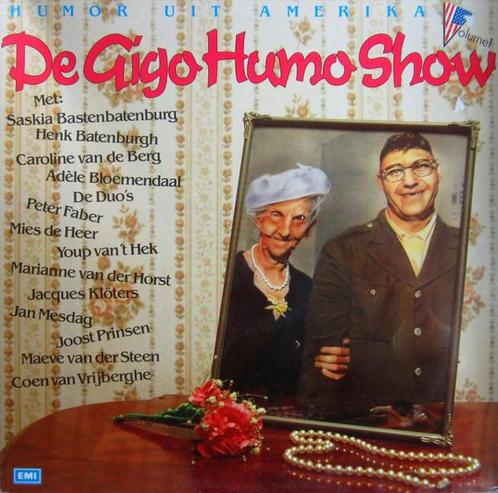 LP gebruikt - Various - De Gigo Humo Show. Humor Uit Amer..., Cd's en Dvd's, Vinyl | Overige Vinyl, Zo goed als nieuw, Verzenden