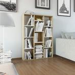 vidaXL Kamerscherm/boekenkast 100x24x140cm bewerkt hout wit, Huis en Inrichting, Woonaccessoires | Kamerschermen, Verzenden, Nieuw