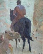 Franse school (XIX) - Scena orientalista, Antiek en Kunst, Kunst | Schilderijen | Klassiek