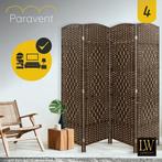 LW Collection Room divider Brown Rattan 170 x 160 cm | Kamer, Kleding | Dames, Ophalen of Verzenden, Nieuw