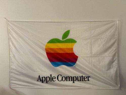 Vlag - Apple Computer - MID-1980s Europese detailhandel vlag, Spelcomputers en Games, Spelcomputers | Overige Accessoires