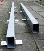 Rechthoekige gegalvaniseerd staal buis L236 x D6 cm