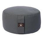 Meditatiekussen eco antraciet rond - Lotus, Verzenden, Nieuw