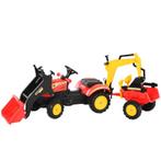 TRUUSK Traptrekker Met Aanhanger Trapgraafmachine Trekker Me, Verzenden, Nieuw