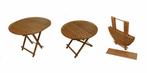 ARC Teak ronde klaptafel-met-tussenstuk-Saint-Raphaël ong..., Verzenden, Nieuw