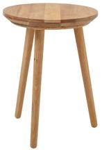 Nova Design Agra Massief Eiken Bijzettafel/Kruk, Huis en Inrichting, Tafels | Bijzettafels, Ophalen of Verzenden, Nieuw