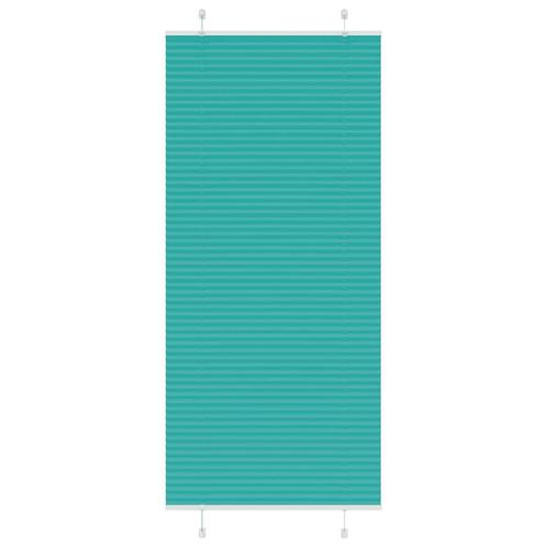 vidaXL Plissé rolgordijn 95x200 cm stofbreedte 94,4 cm, Huis en Inrichting, Stoffering | Gordijnen en Lamellen, Groen, Nieuw, Verzenden