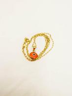Ketting met hanger - 18 karaat Geel goud, Sieraden, Tassen en Uiterlijk, Antieke sieraden