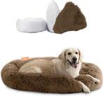 2dekans | Happysnoots Donut Hondenmand 100cm - Bruin, Dieren en Toebehoren, Ophalen of Verzenden, Zo goed als nieuw