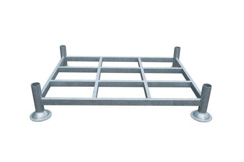 Stapelrek Eurorack Enkel 1370x1000 mm Basisstelling, Zakelijke goederen, Kantoor en Winkelinrichting | Magazijn, Stelling en Opslag