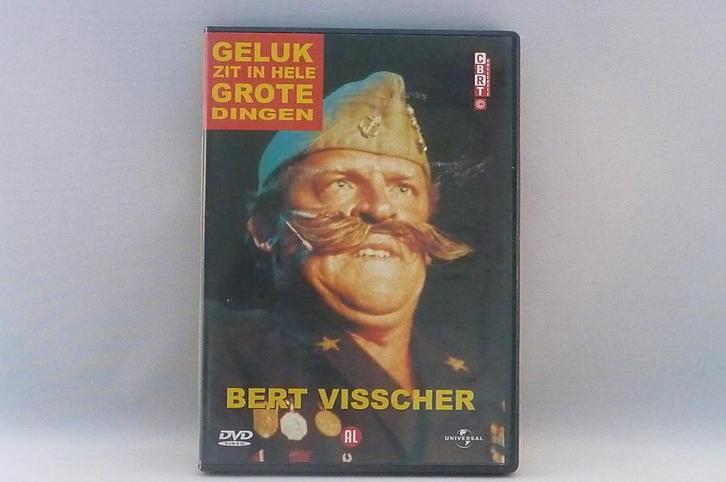 Bert Visscher - Geluk zit in hele grote dingen (DVD), Cd's en Dvd's, Dvd's | Cabaret en Sketches, Zo goed als nieuw, Verzenden