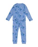 HEMA Kinderpyjama rib palmen blauw korting, Verzenden, Nieuw