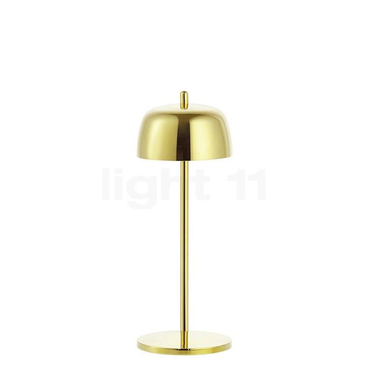 Zafferano Circe Acculamp LED, goud (Tafellampen), Tuin en Terras, Buitenverlichting, Nieuw, Verzenden