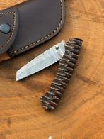 Keukenmes - Keukenmessen - vouwmes met Liner Lock, messing