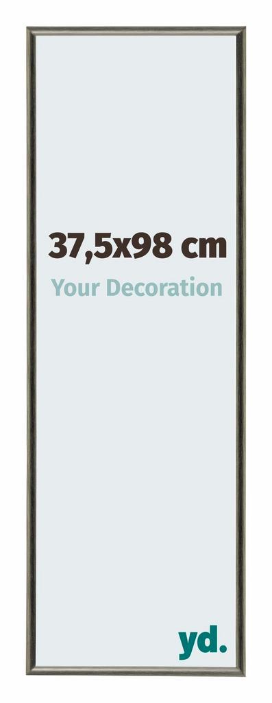 Fotolijst 37,5x98 cm - Mercury Structuur - Aluminium - New, Huis en Inrichting, Woonaccessoires | Lijsten, Nieuw, Verzenden