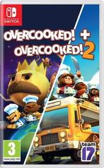 Overcooked! 1 & 2 Double Pack Switch Morgen in huis!, Spelcomputers en Games, Games | Nintendo Switch, 3 spelers of meer, Ophalen of Verzenden