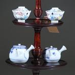 Kleine stommeknecht of dumbwaiter in mahonie ca 1910 Engelan, Antiek en Kunst, Ophalen of Verzenden
