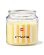 HEMA Citronella geurkaars in glas met Ø10x10, Huis en Inrichting, Woonaccessoires | Vazen, Verzenden, Nieuw