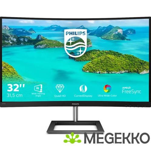 Philips E-Line E1 325E1C/00 32  Quad HD Curved VA Monitor, Computers en Software, Monitoren, Nieuw, Verzenden