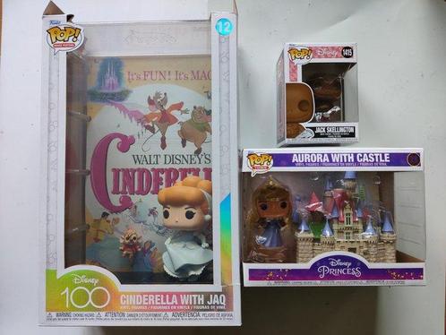 Funko - Funko Pop Disney - Cendrillon - Aurora - Jack, Antiek en Kunst, Antiek | Speelgoed