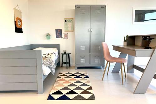 Rockwood® Tienerkamer Sam Grey met  lattenbodem, Kinderen en Baby's, Kinderkamer | Bedden, Nieuw, Ophalen of Verzenden