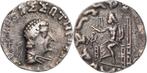 Bi-tetradrachme um 20 v Chr /20 n Chr Indogriechen Hermai..., Verzenden