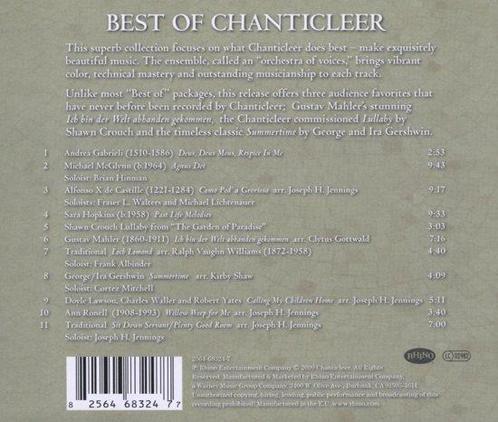 Chanticleer - Best of Chanticleer - Klassiek - CD, Cd's en Dvd's, Cd's | Overige Cd's, Verzenden