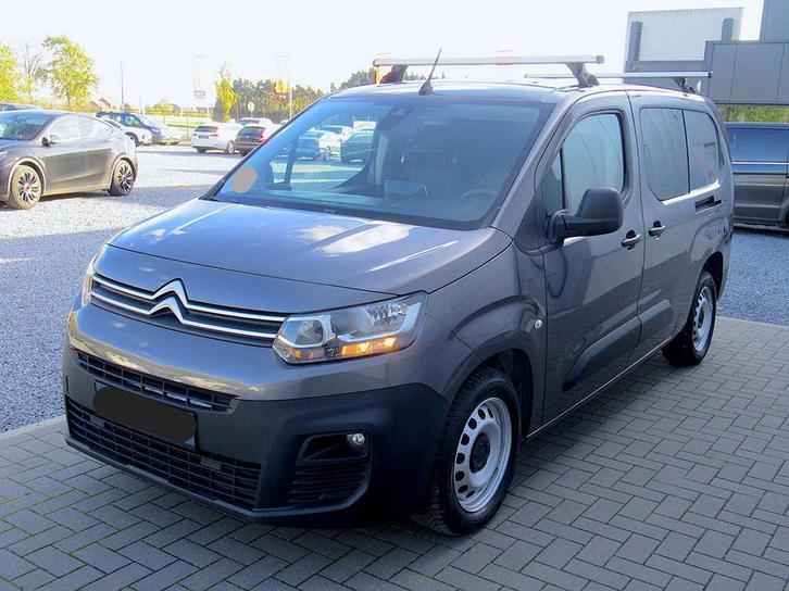 Veiling: Citroën Berlingo BlueHDi Automatic Diesel 2021, Auto's, Bestelauto's, Automaat, BTW verrekenbaar, Diesel, Zilver of Grijs