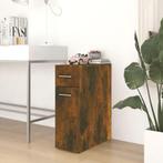 vidaXL Apothekerskast 20x45,5x60 cm bewerkt hout gerookt, Huis en Inrichting, Kasten | Overige, Verzenden, Nieuw