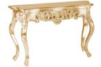 Elegante console VENICE 110cm gouden barok design dressoir, Huis en Inrichting, Tafels | Sidetables, Nieuw, Ophalen of Verzenden