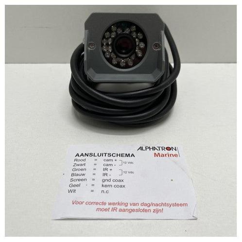 Bieden: Alphatron AlphaCam mini PU IR 16.0 mm marine proof, Watersport en Boten, Navigatiemiddelen en Scheepselektronica, Kabel of Apparatuur