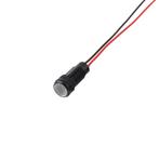 Mini LED indicatielampje - Wit - 10mm - 12/24V, Hobby en Vrije tijd, Elektronica-componenten, Ophalen of Verzenden, Nieuw