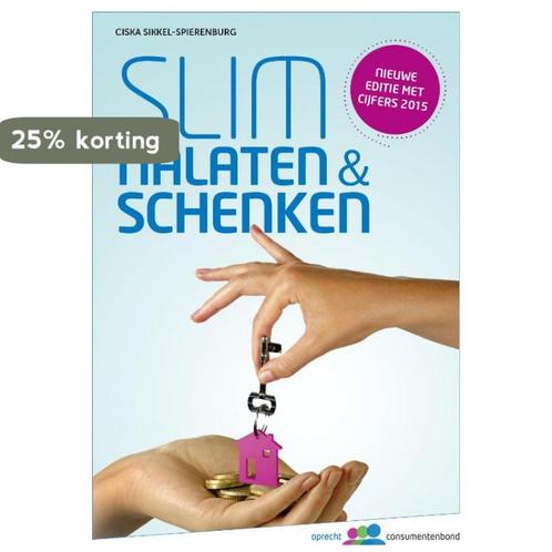 Slim nalaten & schenken 2015 9789059513280, Boeken, Wetenschap, Zo goed als nieuw, Verzenden